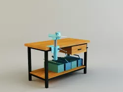 Work Bench 3D model
