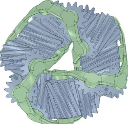 11 Gear Mobius Strip