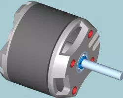 1200KV outrunner motor