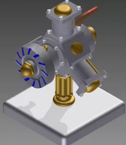 3 CYLINDER AIR RADIAL