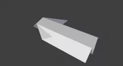 3D Models paper airplane Low-poly  3D model