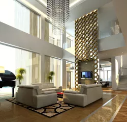 3D Models Photoreal House Rooms Cutaway 3D model