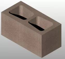 8-inch CMU Building Block