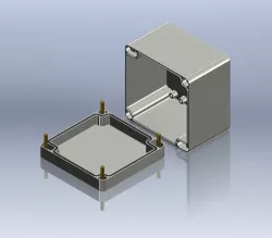 80 x 100 x 100  Die Cast Aluminium  Box IP66  RS 385-806