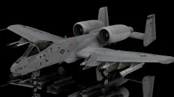 A10 Warthog Tankbuster USAF Aircraft 3D model