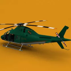 Agusta A119 Koala Skyline 3D model