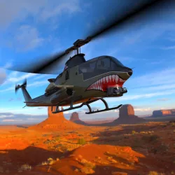 AH-1 Cobra Helicopter Poser 3D model