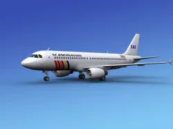 Airbus A320 SAS 3D model
