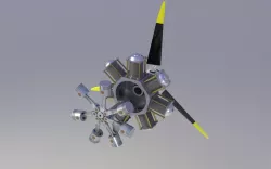 Aircraft Radial Engine