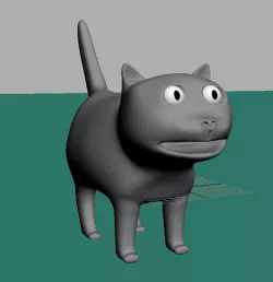 Animals cat 3D model