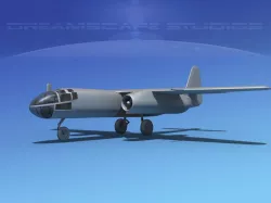 Arado AR 234B Blitz VBM 3D model