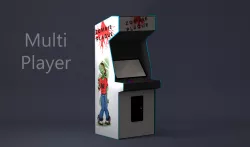 Arcade Game Cabinet 3D model