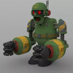 ArnieBot for Poser 3D model