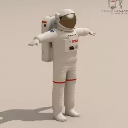 Astronaut 3D model