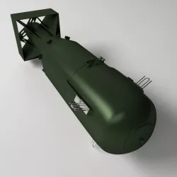 Atomic Bomb 3D model
