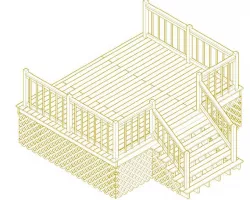 Back Yard Deck