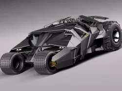 Batmobile 2005 3D model