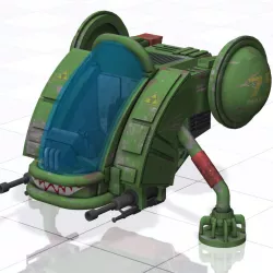 Battle Bug for Poser 3D model