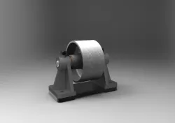 Belt tension pulley