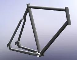 Bicycle frame (Giant CADEX)