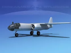 Blitz Bomber Bare Metal 3D model