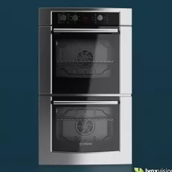 Bosch 300 Series Double Oven 3D model