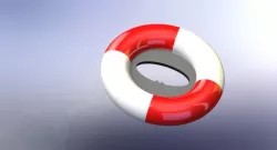 Bottle opener rescue ring
