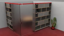 BrickBox Modular Mobile office with sound masking