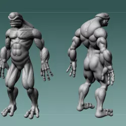 Brutal for Poser 3D model