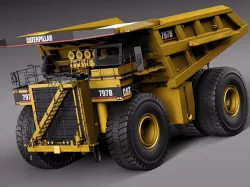 CAT Haul Truck 797B 3D model