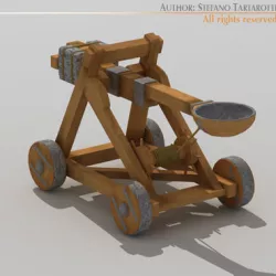 Catapult 3D model