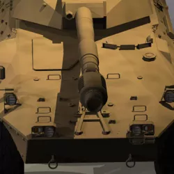Centauro B1 tank destroyer 3D model