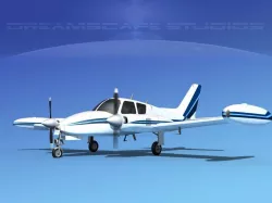 Cessna 310 V13 3D model