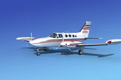Cessna 421 Golden Eagle V02 3D model