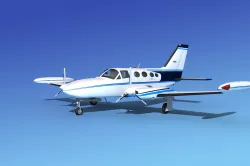 Cessna 421 Golden Eagle V07 3D model