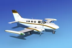Cessna 421 Golden Eagle V14 3D model