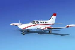 Cessna 421 Golden Eagle V15 3D model