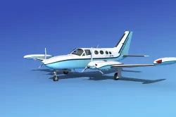 Cessna 421 Golden Eagle V18 3D model