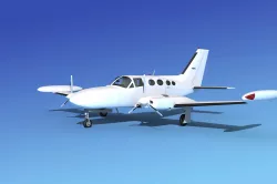 Cessna 421 Golden Eagle V19 3D model
