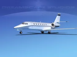 Cessna 680 Citation Sovereign  V03 3D model