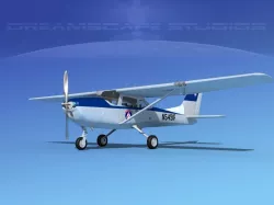 Cessna T-41 Mescalero Civil Air Patrol 3D model