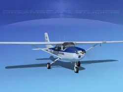 Cessna T-41 Mescalero USAF 2 3D model