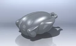 Chicken carcass