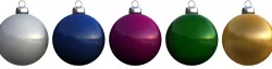 Christmas balls 3D model