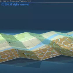 City map 3D model