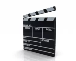 Clapperboard 3D model