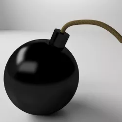 Classic Bomb 3D model