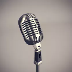 Classic Microphone 3D model