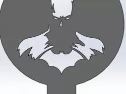 Coffee Stencil - Batman