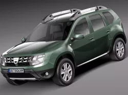 Dacia Duster 2014 3D model